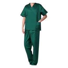 SKSN027 large number of custom-made pure color surgical gown design pet shop hospital overalls surgical gown center SKSN027 large number of custom-made pure color surgical gown design pet shop hospital overalls surgical gown center